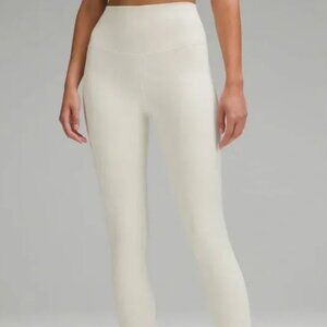 Lululemon High Rise Align Crop Leggings Size 0 Light Purple
